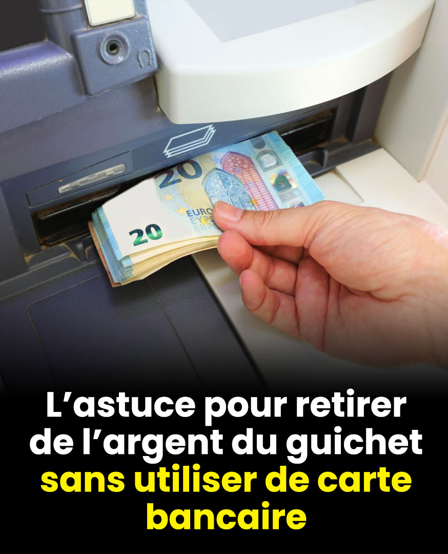 L’astuce pour retirer de l’argent du guichet sans utiliser de carte bancaire