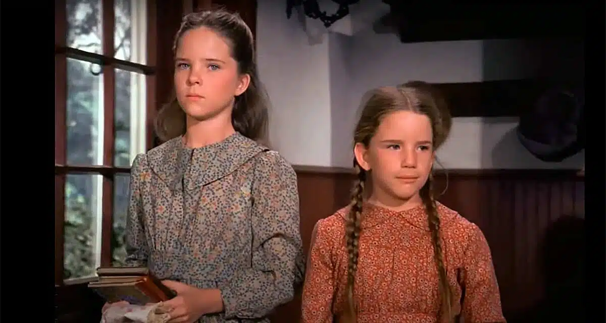 Melissa Gilbert dans son rôle de Laura Ingalls, souriante