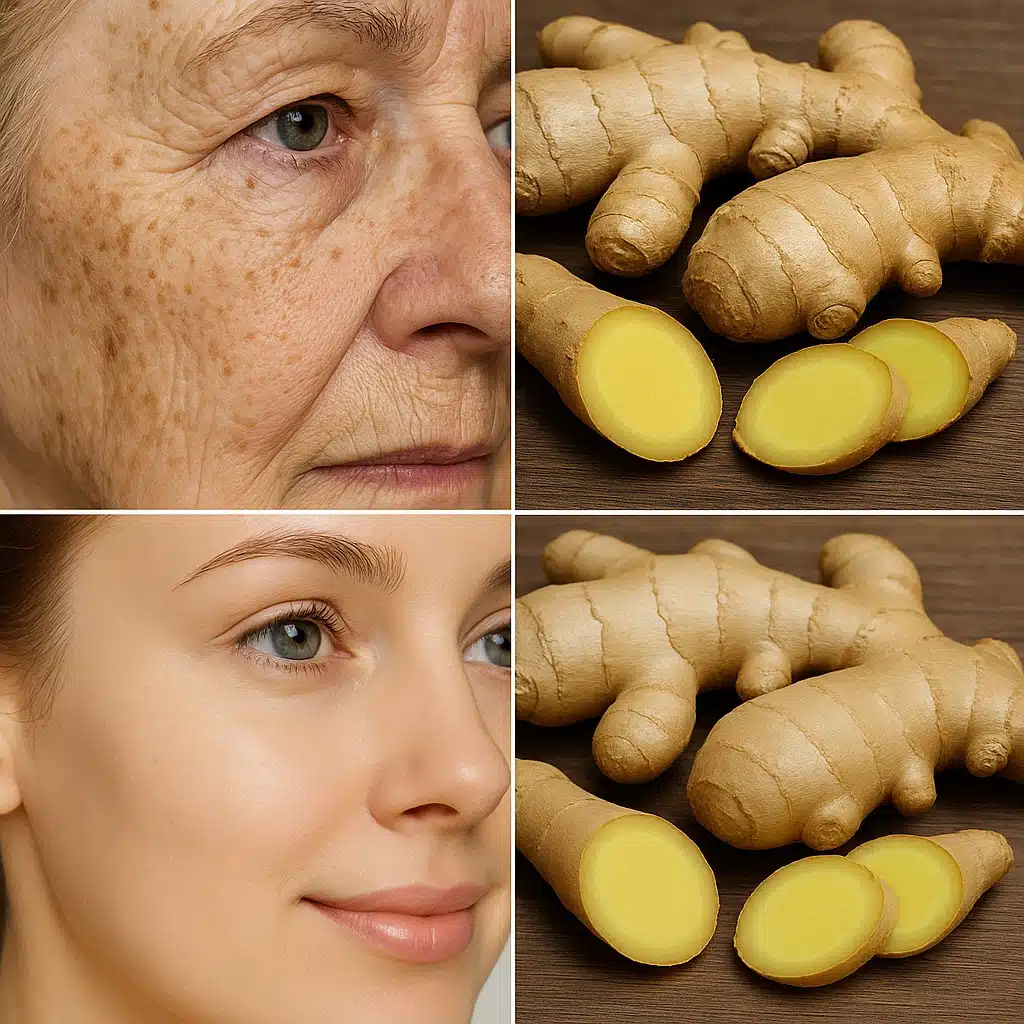 Le Gingembre : Le secret naturel pour une peau jeune et éclatante