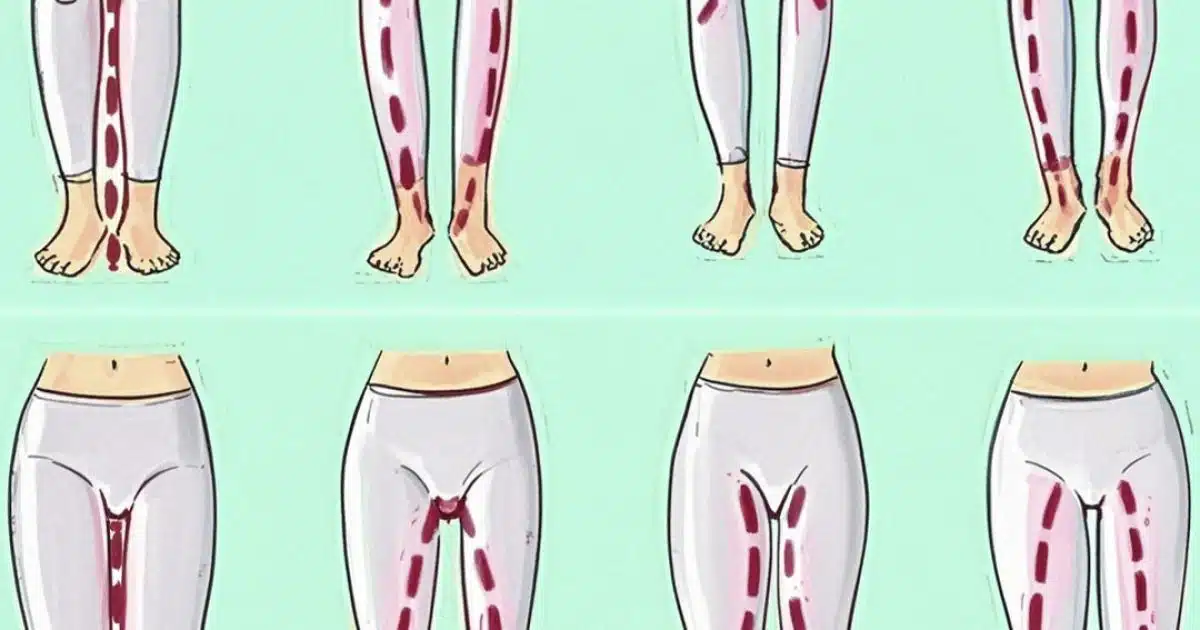 Le lien fascinant entre les jambes d’une femme et la santé intime