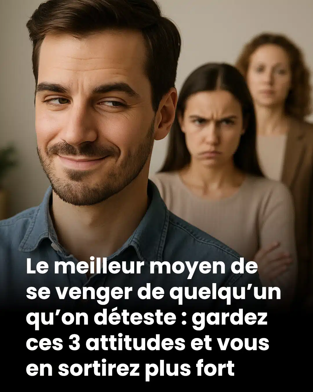 Le meilleur moyen de se venger de quelqu’un qu’on déteste