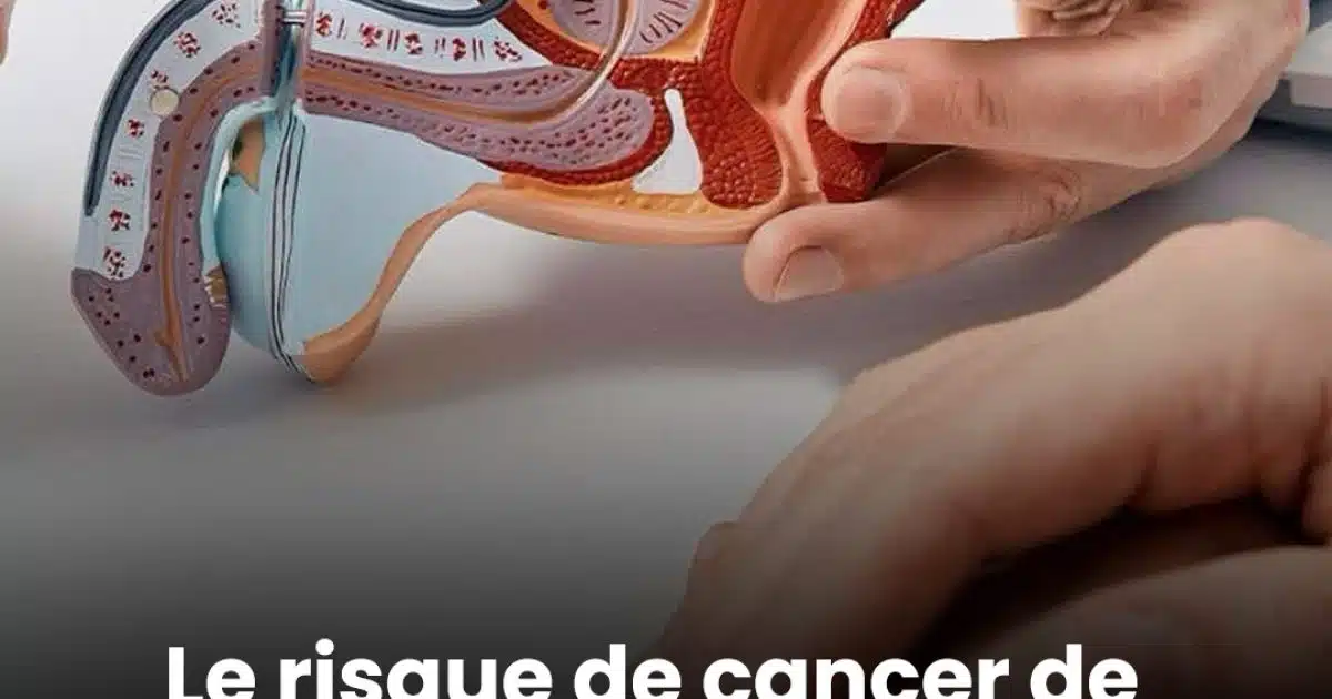 Le risque de cancer de la prostate augmente de 45 % chez les hommes en raison d'une pratique courante