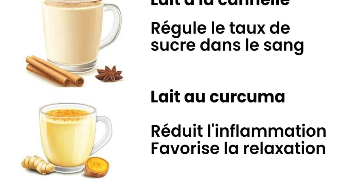 Les 7 meilleures recettes de boissons à boire avant de dormir