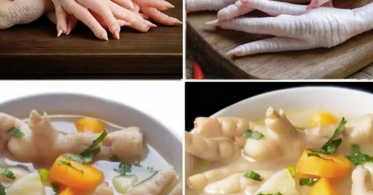 Les bienfaits des pieds de poulet