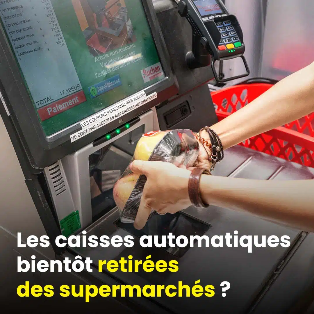 Les caisses automatiques vont-elles bientôt être retirées des supermarchés ?