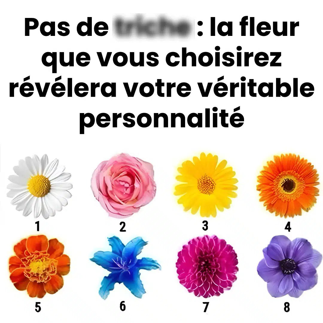 Les fleurs que vous aimez le plus révèlent des aspects cachés de votre personnalité