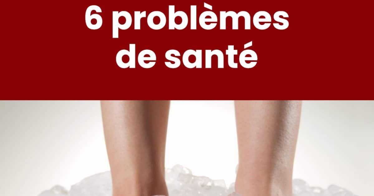 Les pieds froids peuvent signaler 6 problèmes de santé