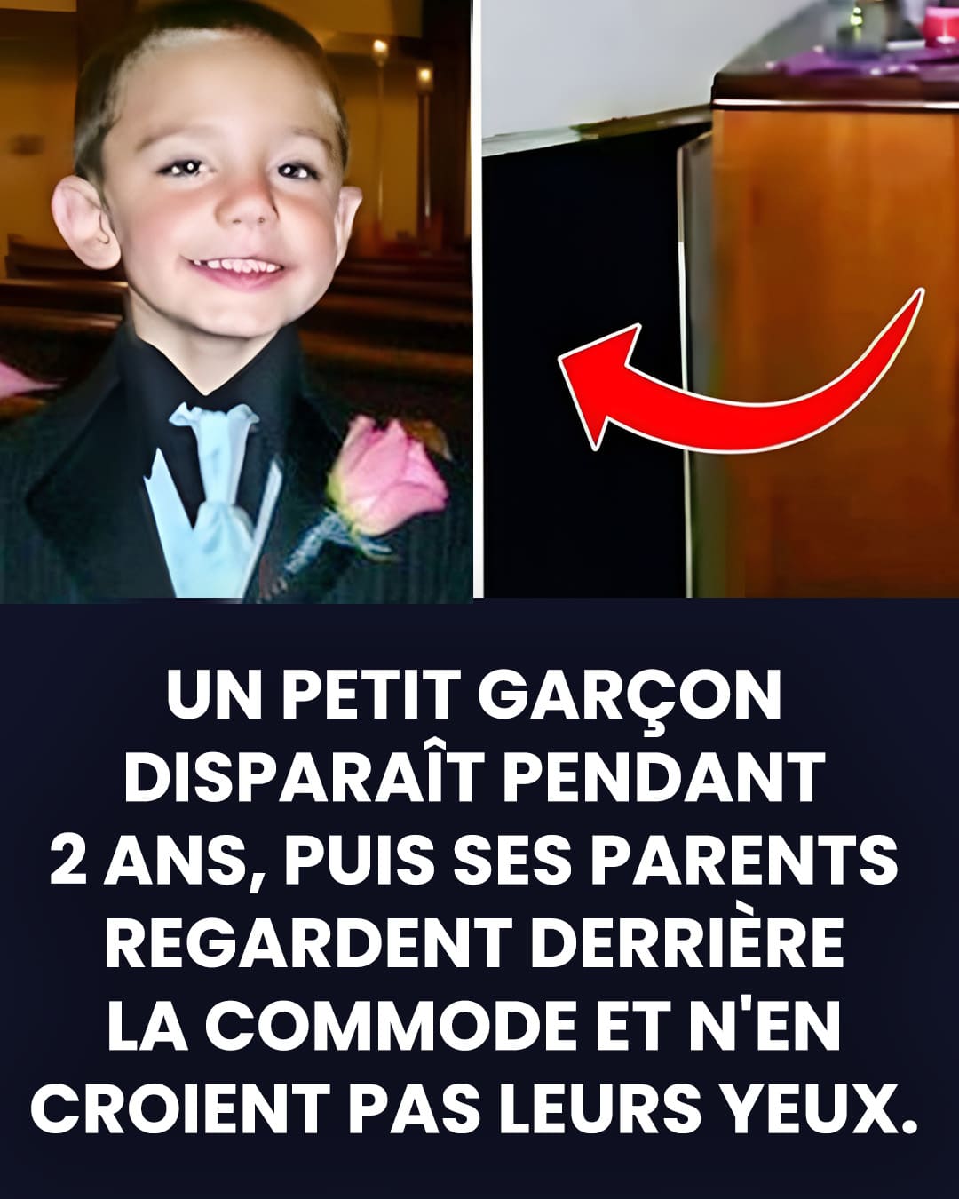L’histoire du petit garçon qui avait disparut pendant deux ans