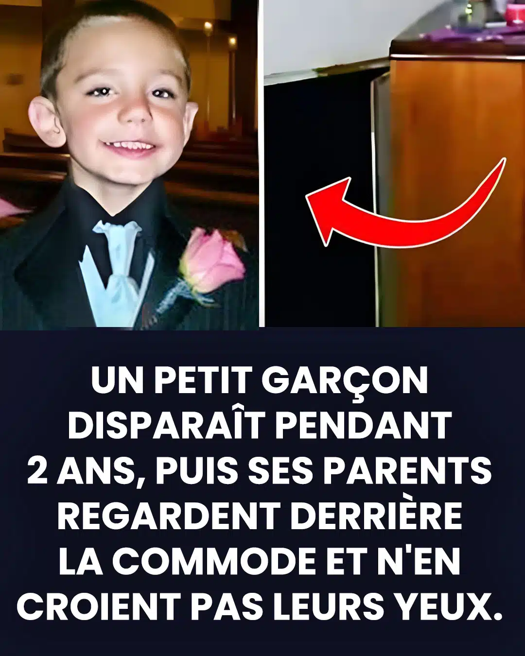 L’histoire du petit garçon qui avait disparut pendant deux ans