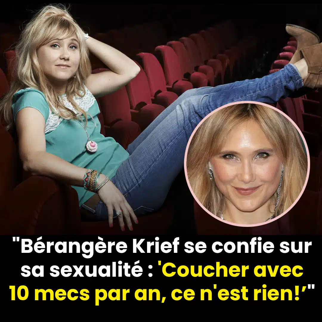 Lors d'une interview sur Canal Plus, Bérangère Krief a étonné en faisant des révélations