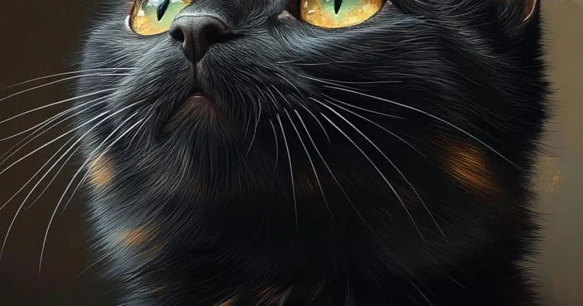 Lorsqu’un chat noir entre dans votre, en voici la signification