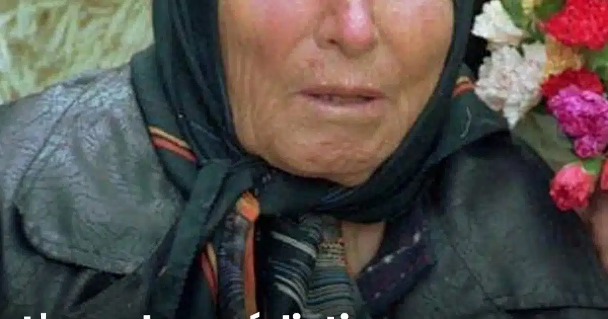 L'une des prédictions effrayantes de Baba Vanga pour 2025 « se réalise » alors que l'année la plus difficile de l'humanité est annoncée.