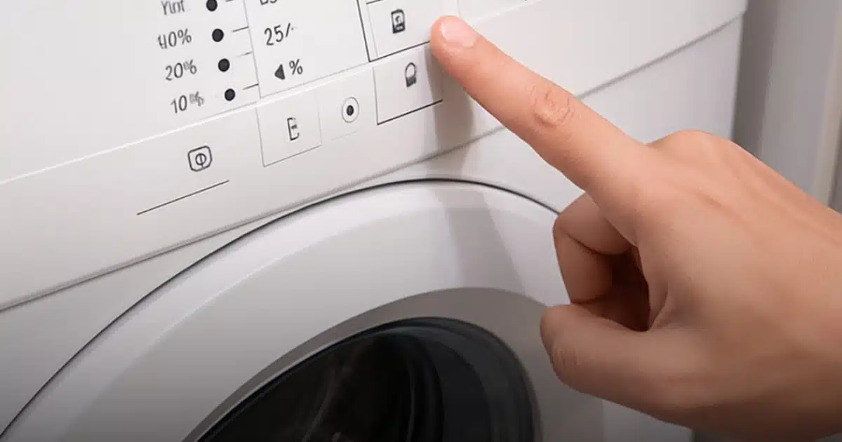 Machine à laver : ce bouton méconnu qui élimine les mauvaises odeurs sans effort