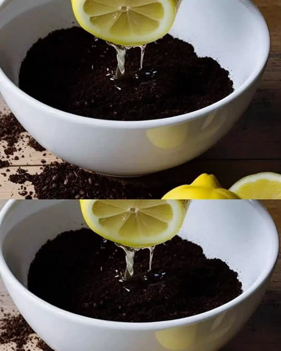Marc de café et citron : les bienfaits de ce mélange