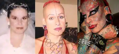 Photo de Maria José Cristerna avant sa transformation