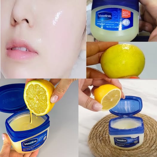 Mélangez de la vaseline et du citron : un remède maison pour la peau
