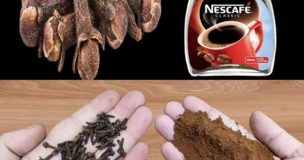 Mélangez des clous de girofle avec du Nescafé : Des bienfaits étonnants