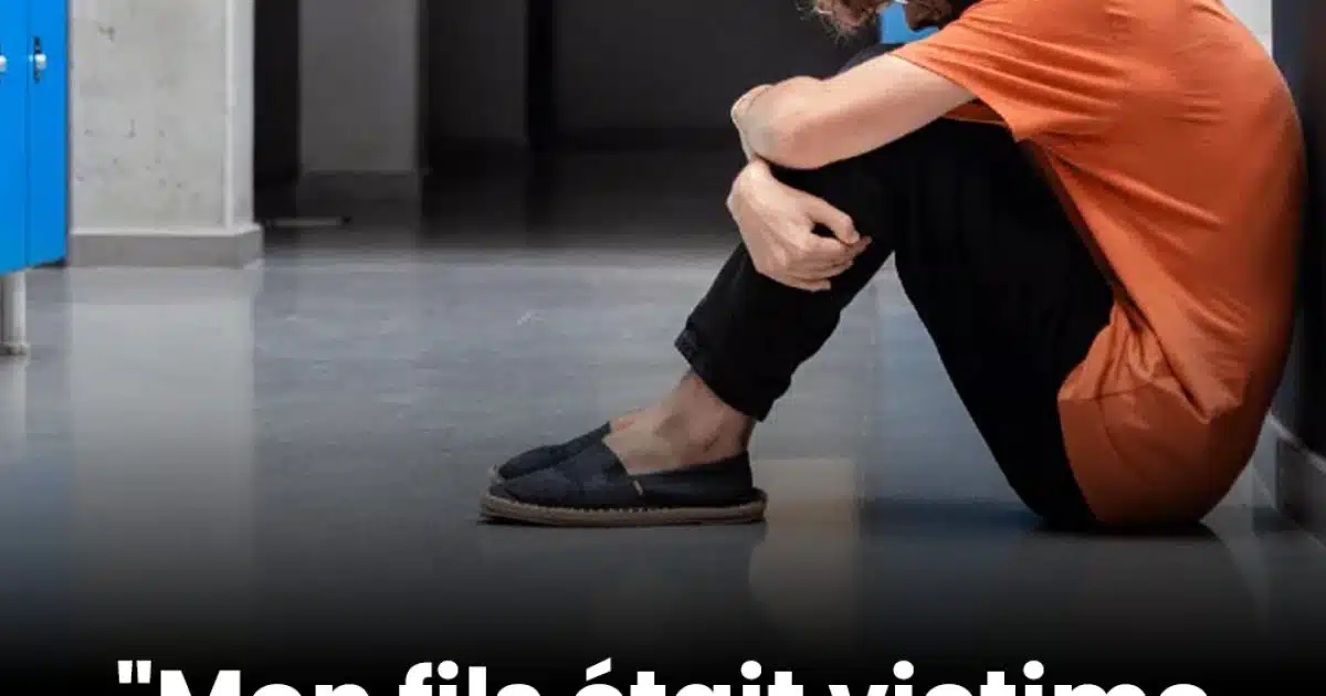 "Mon fils était victime de harcèlement, ce que j’ai décidé de faire a tout changé"