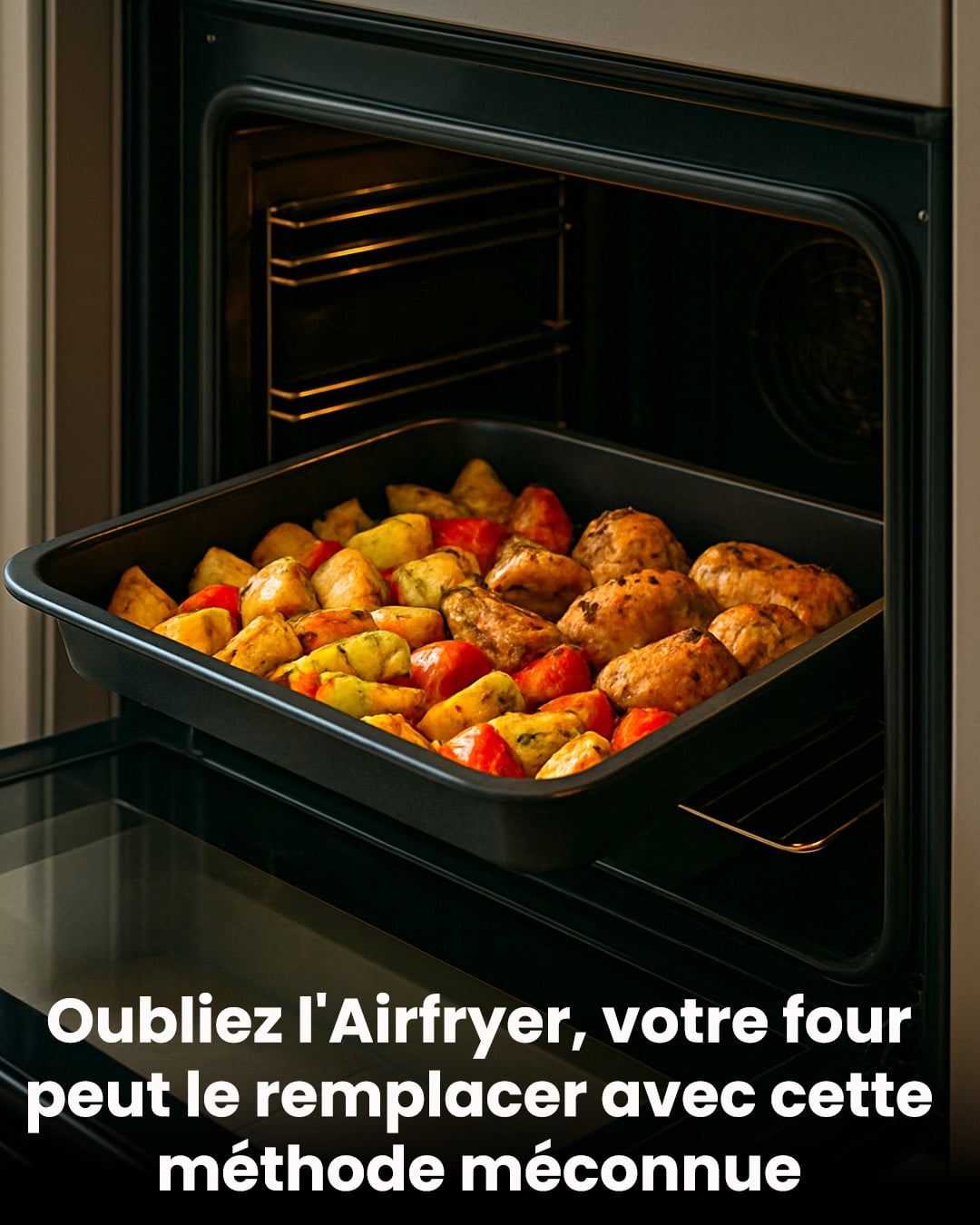 Oubliez l'Airfryer, votre four peut le remplacer avec cette méthode méconnue
