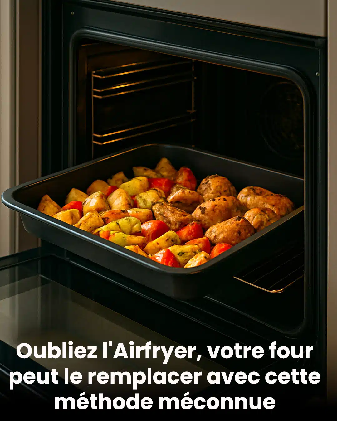 Oubliez l'Airfryer, votre four peut le remplacer avec cette méthode méconnue