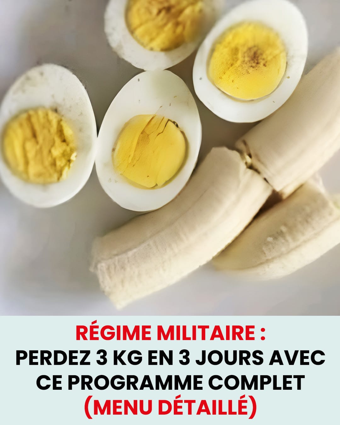 Perdez 3 kg en 3 jours avec ce programme complet