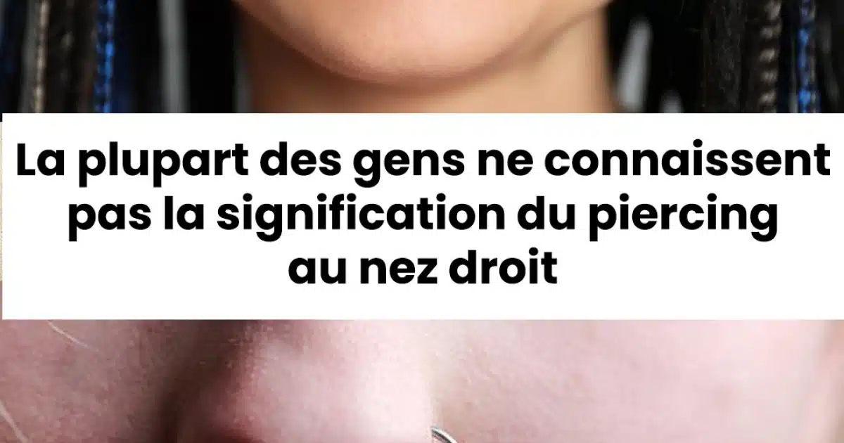 Piercing au nez gauche : quelles significations ?