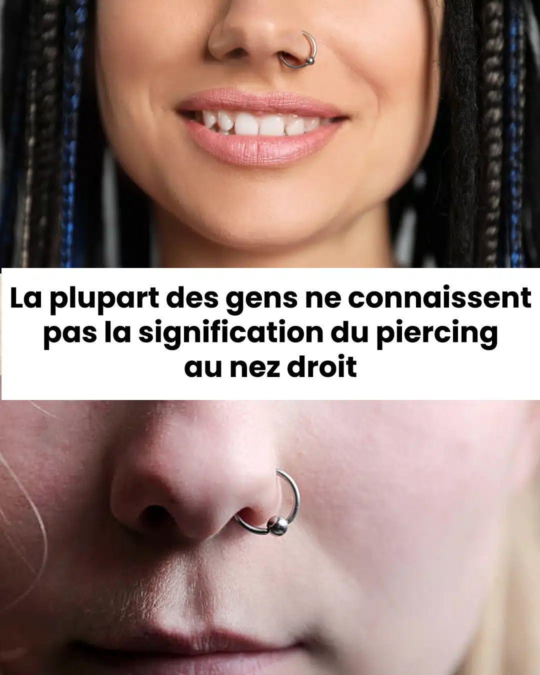 Piercing au nez gauche : quelles significations ?