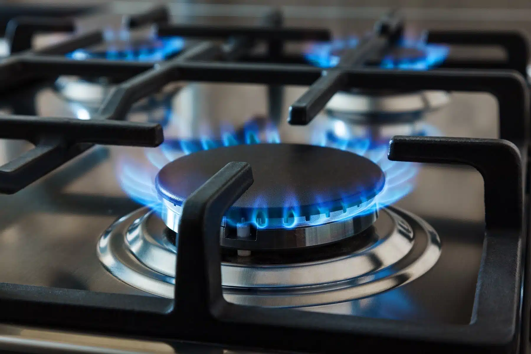 Cuisinière à gaz fonctionnelle
