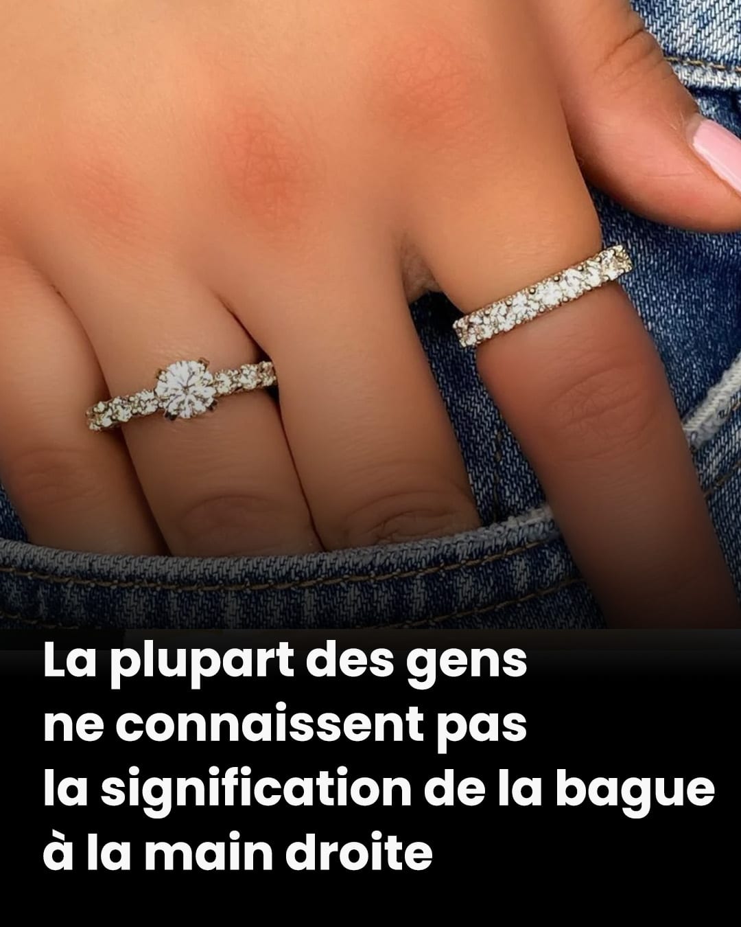 Porter une bague à la main droite : quelles significations ?