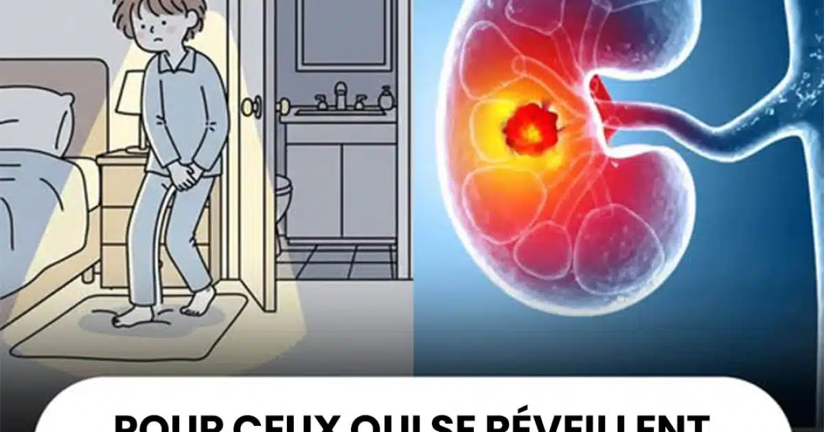 Pour ceux qui se réveillent plus de 2 fois par nuit pour uriner, cela pourrait être le signe de ces problèmes de santé