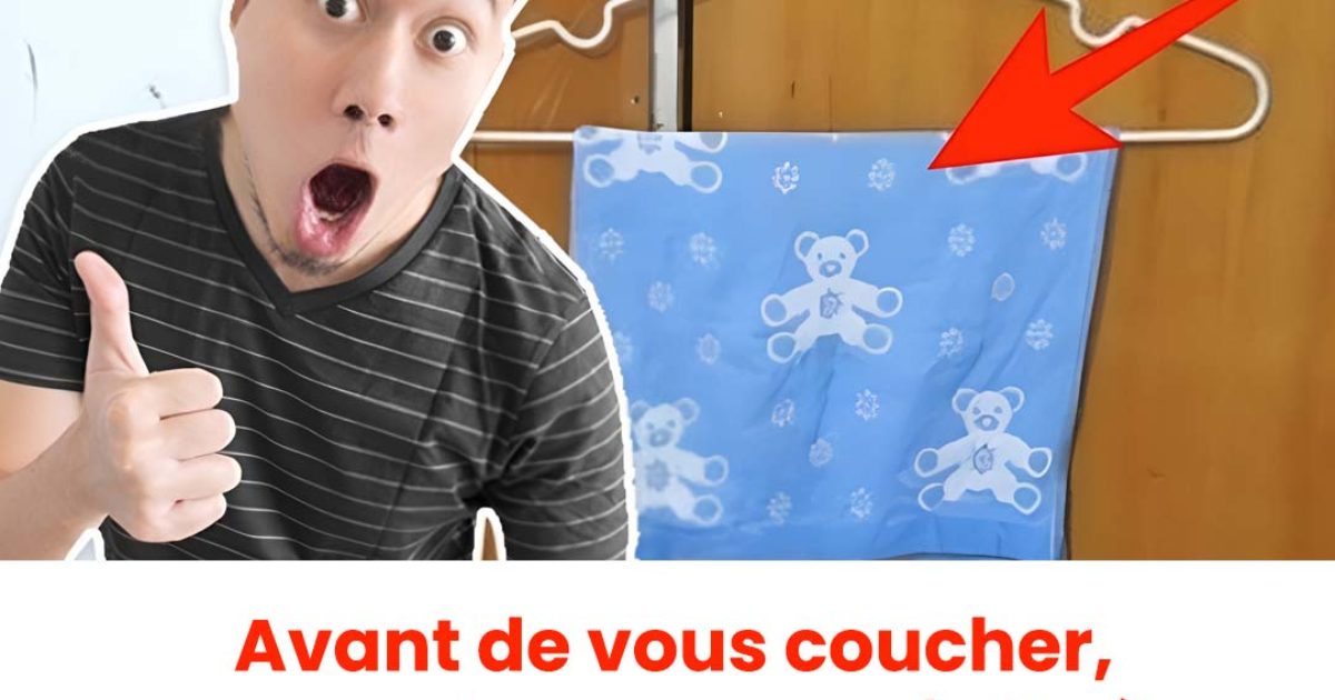 Pourquoi accrocher une serviette à la poignet de la porte ?
