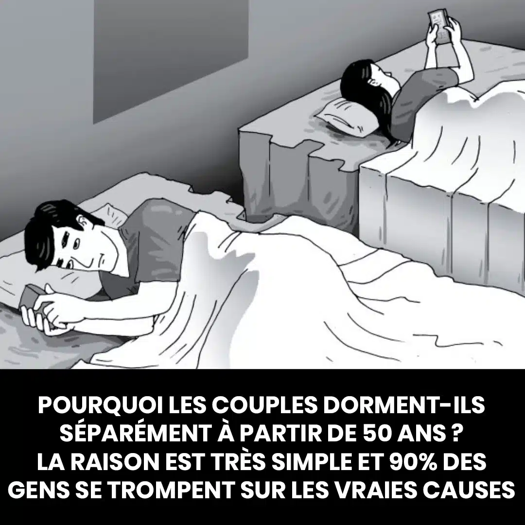 Pourquoi beaucoup de couples dorment séparément après 50 ans ?
