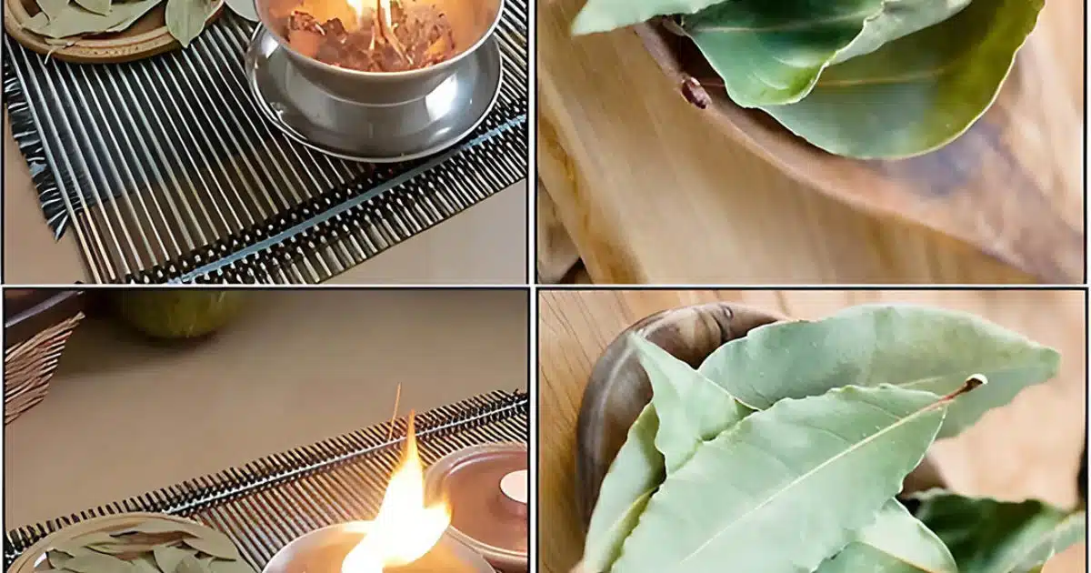 Pourquoi brûler des feuilles de laurier à la maison ?