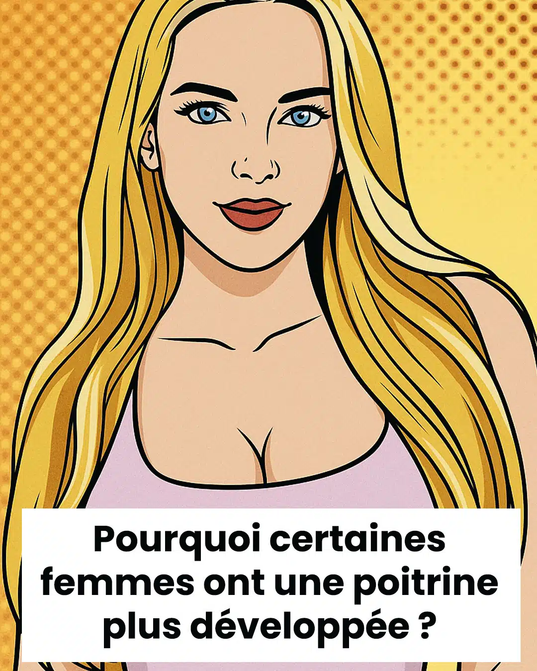 Pourquoi certaines femmes ont une poitrine plus développée ?