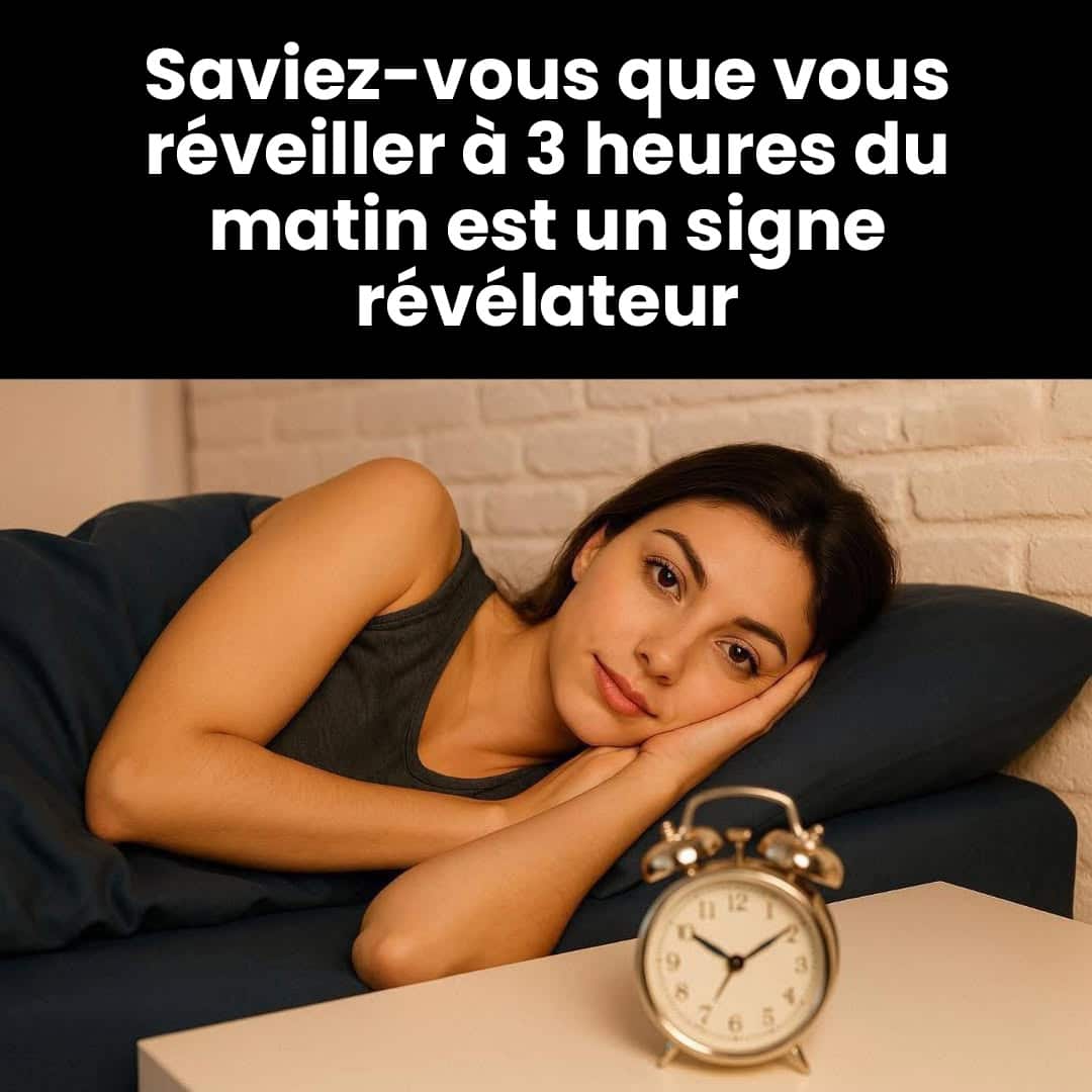 Pourquoi est-ce que je me réveille à 3 h du matin ? Découvrez la signification derrière ce réveil