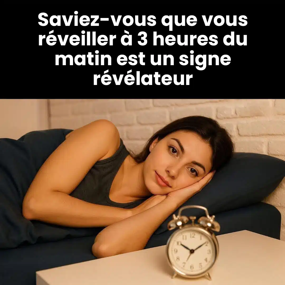 Pourquoi est-ce que je me réveille à 3 h du matin ? Découvrez la signification derrière ce réveil