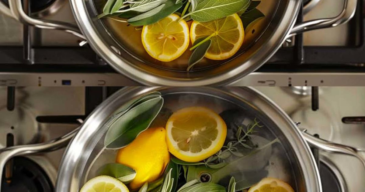 Pourquoi faire bouillir de la sauge et du citron à la maison ?