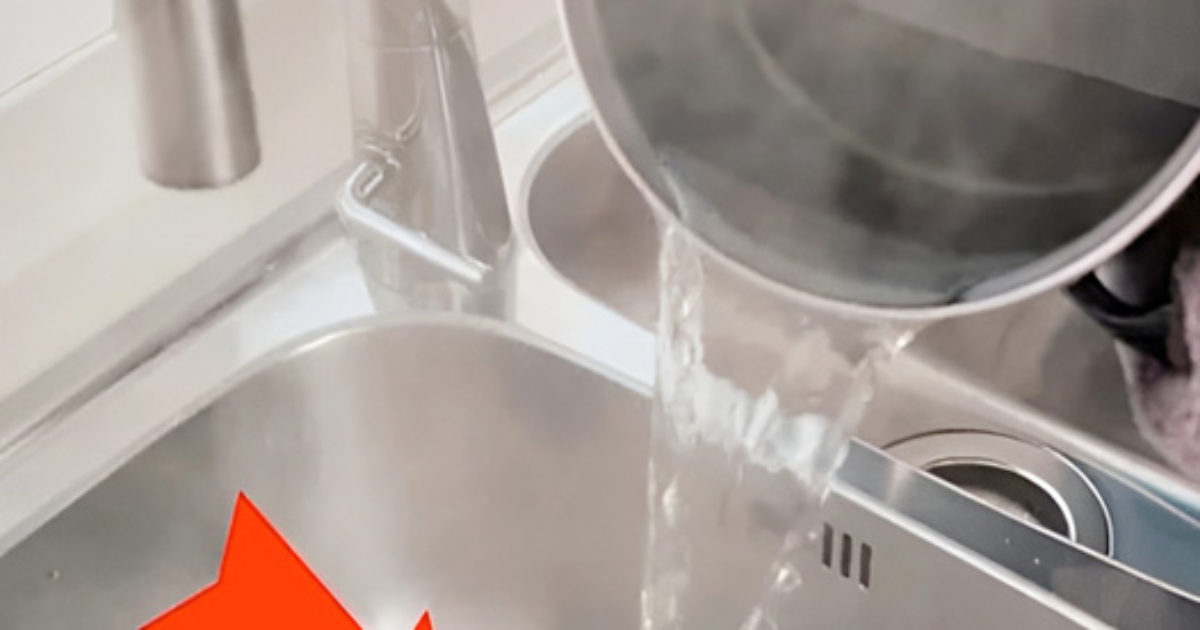 Pourquoi faut-il arrêter de verser l’eau bouillante dans l’évier