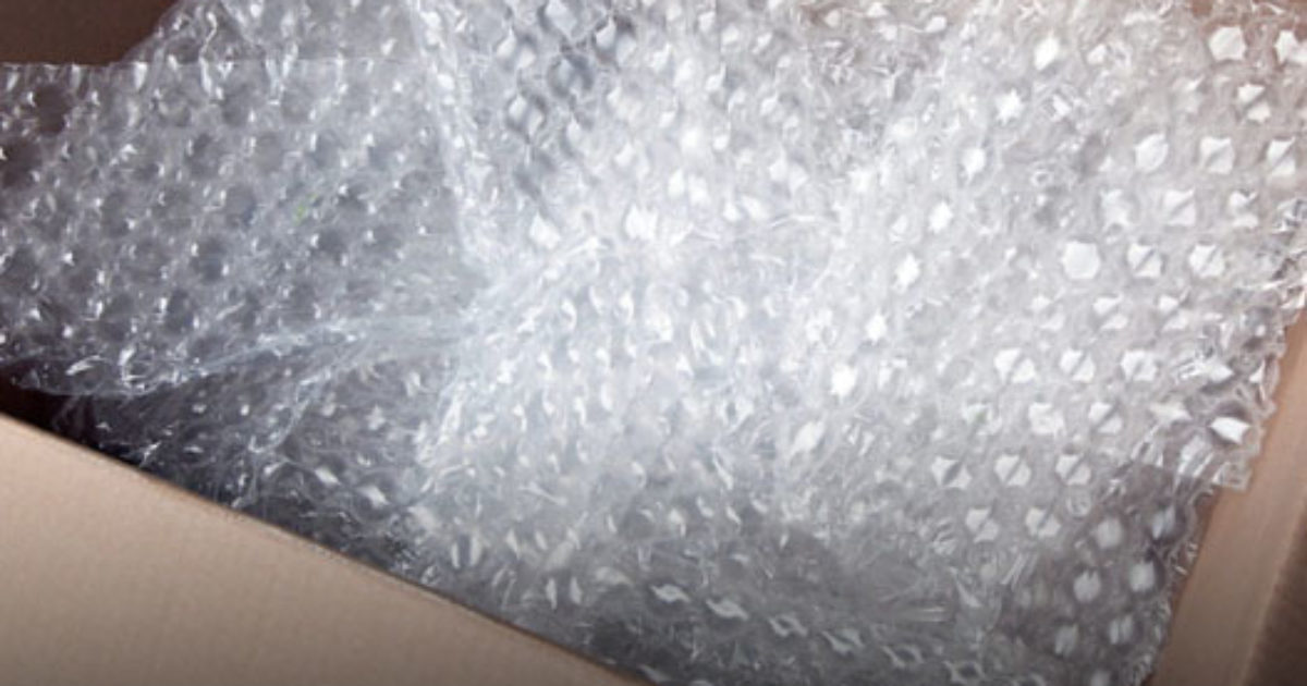 Pourquoi faut-il conserver le papier bulle ?