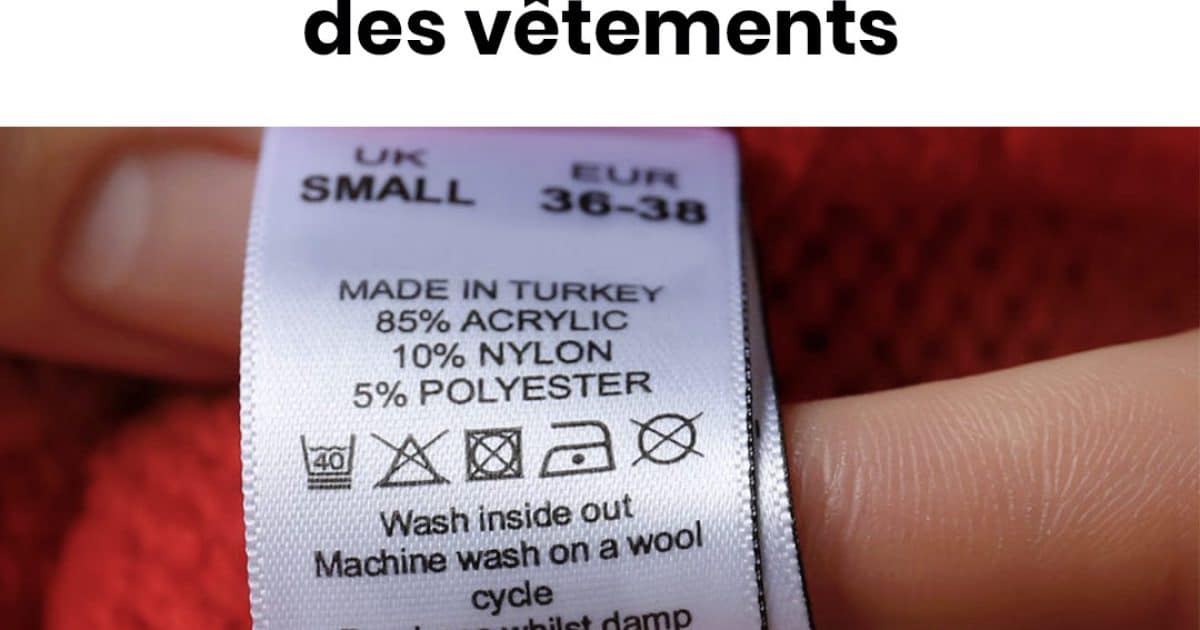 Pourquoi faut-il éviter de découper l'étiquette des vêtements ?
