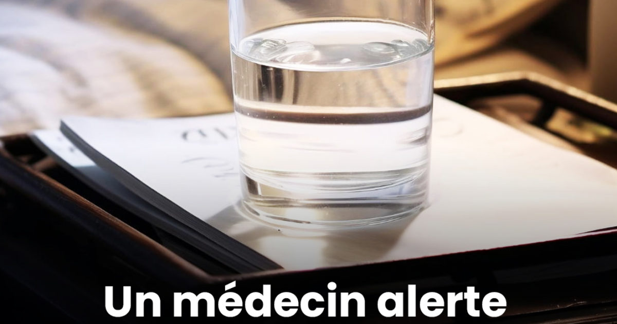 Pourquoi faut-il ne jamais laisser de verre d’eau sur la table de chevet ?