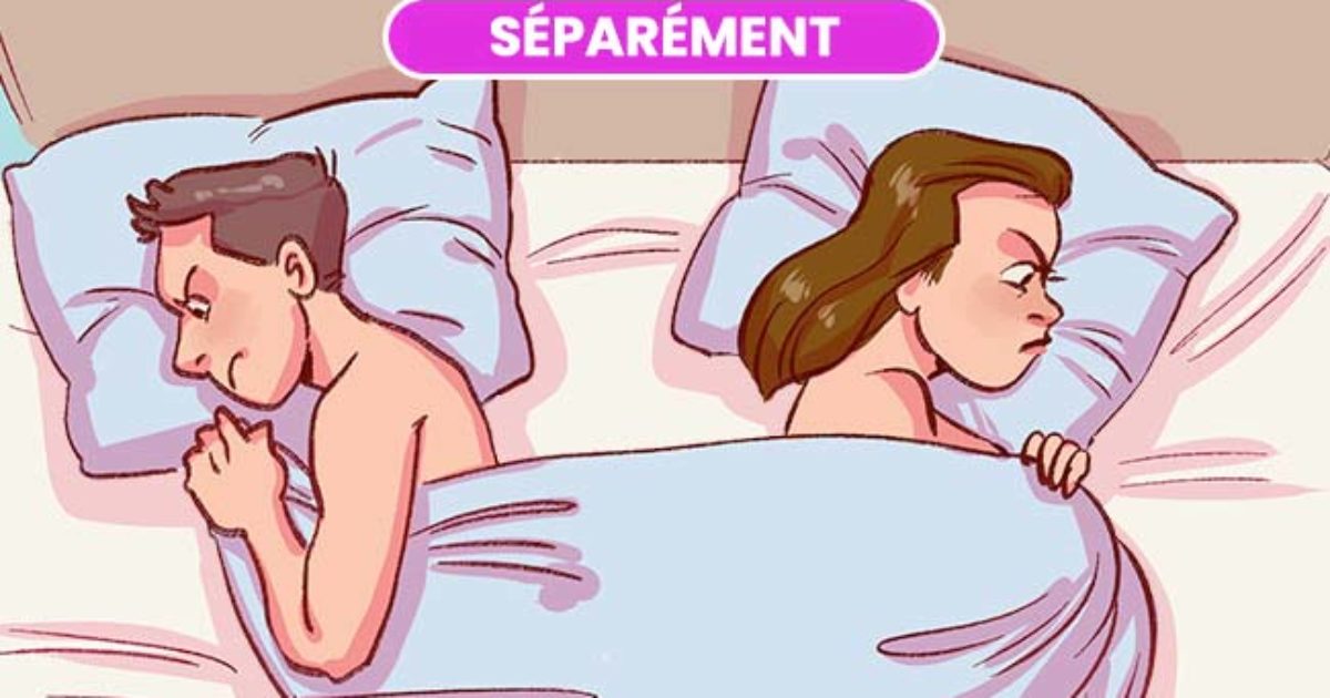 Pourquoi les couples heureux préfèrent dormir dans des lits séparés