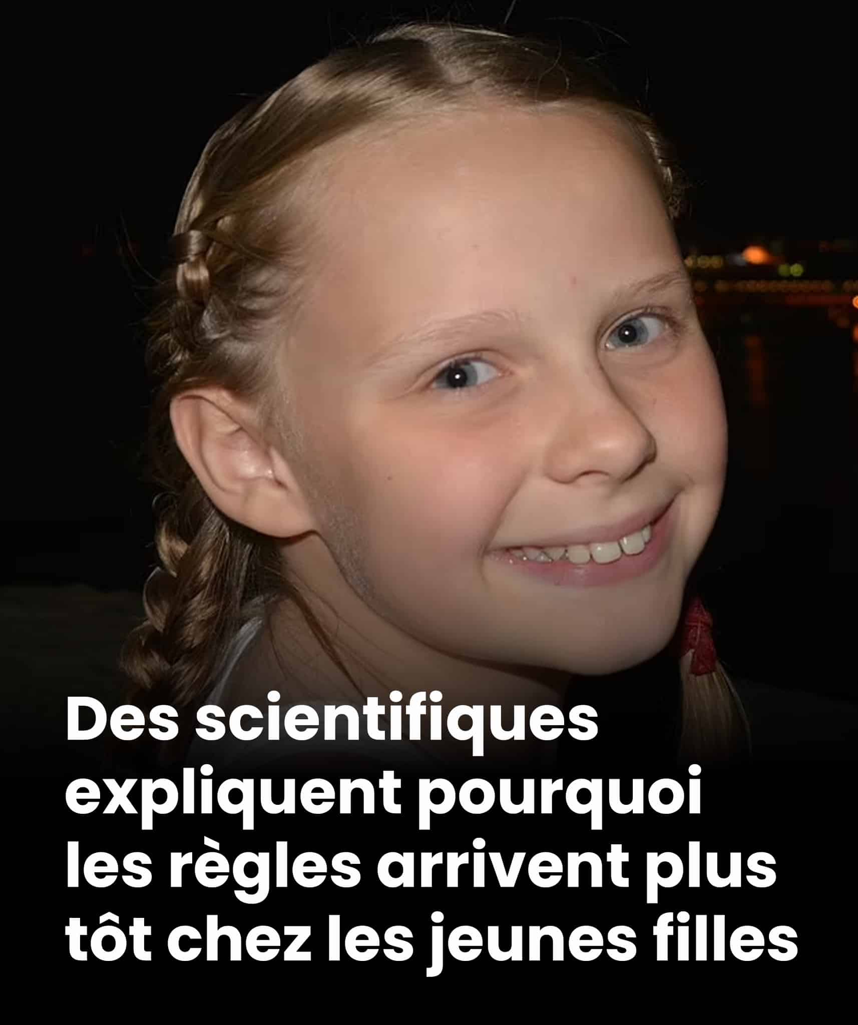 Pourquoi les filles ont leurs règles de plus en plus tôt ?