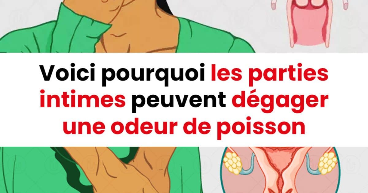Pourquoi les parties intimes peuvent-elles sentir le poisson ?