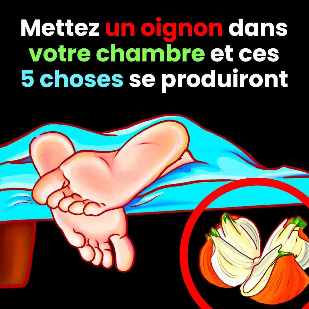 Pourquoi mettre un oignon dans le coin de la chambre ?