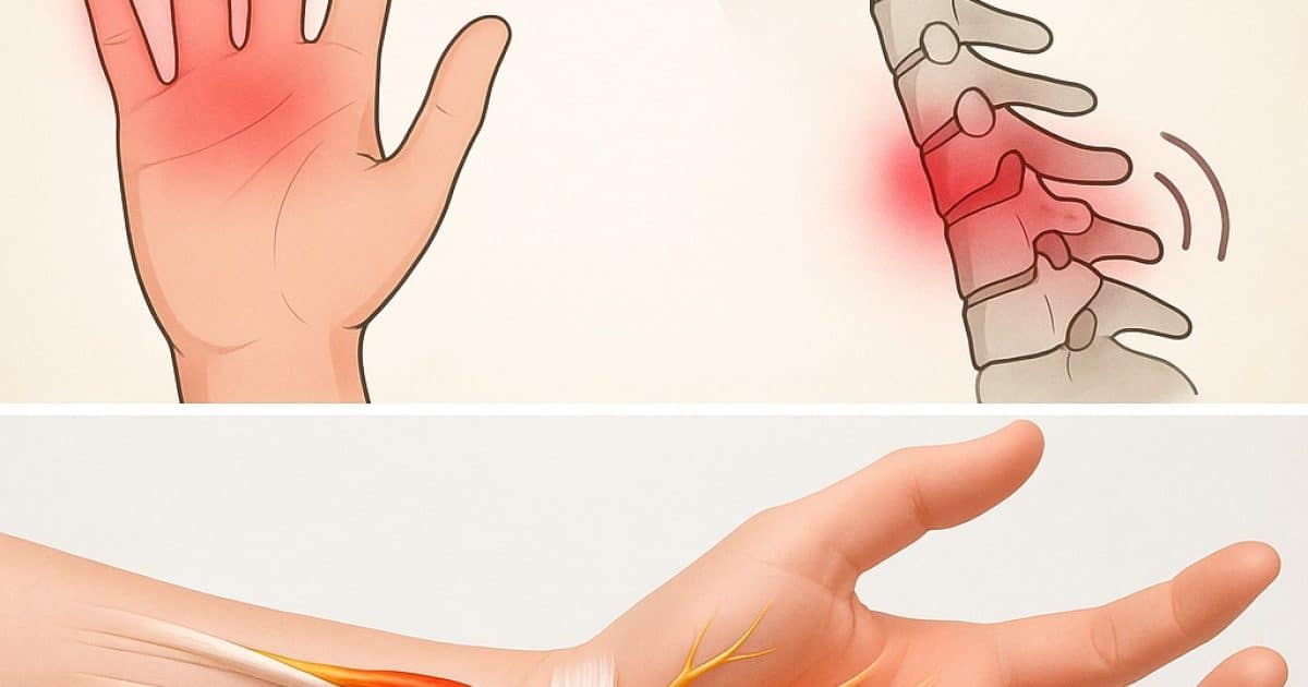 Pourquoi vos mains s’endorment ?