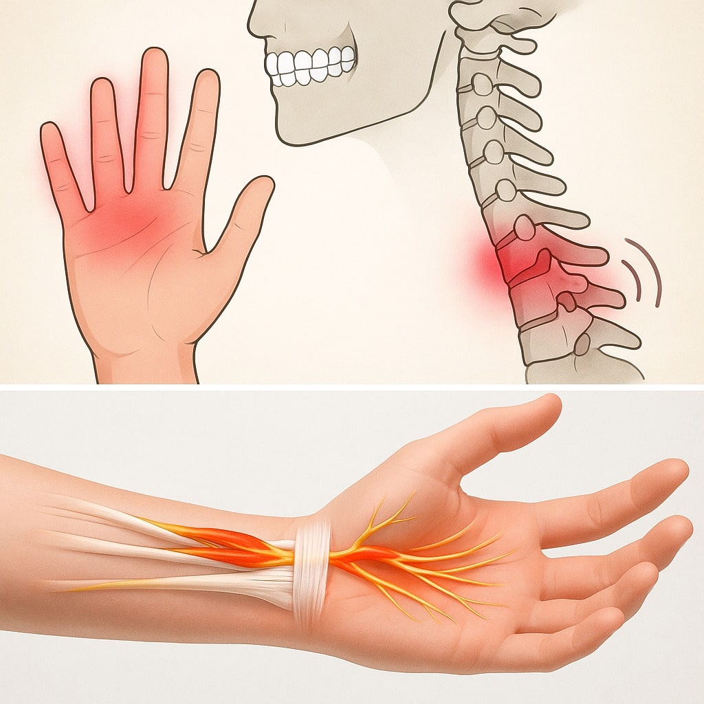 Pourquoi vos mains s’endorment ?