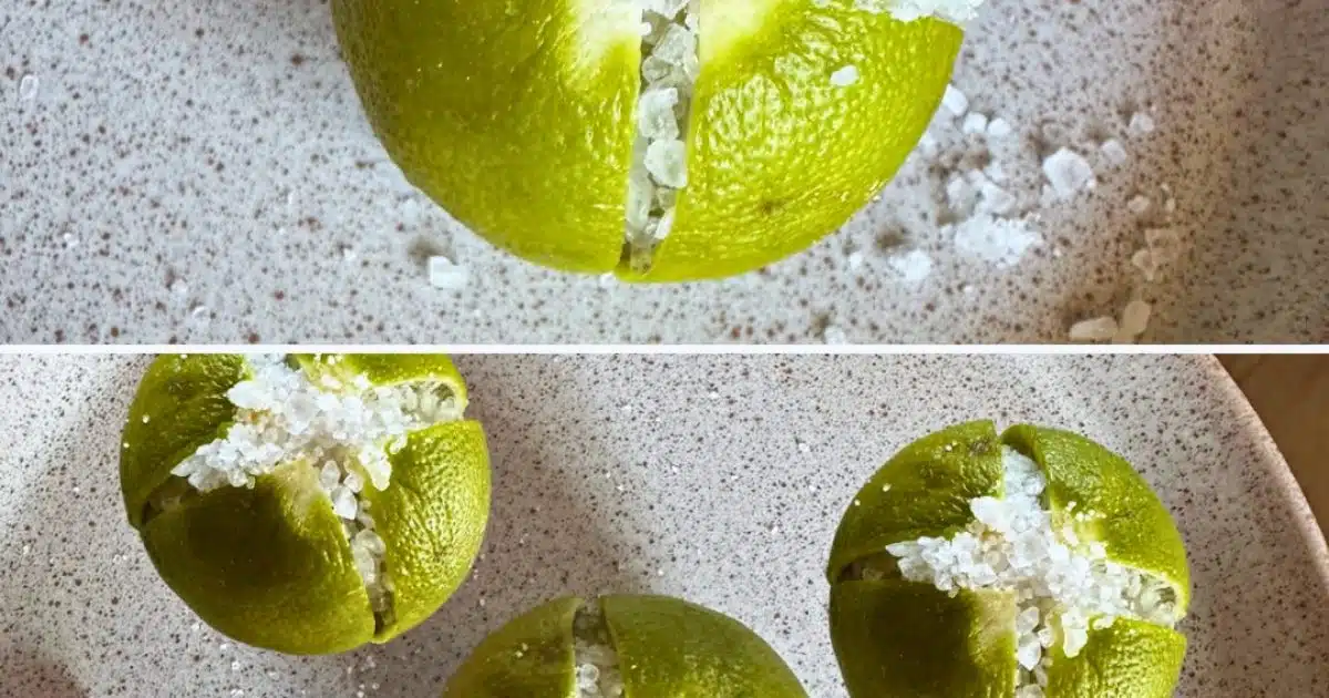 Pourquoi vous devriez garder des citrons avec du sel dans votre chambre
