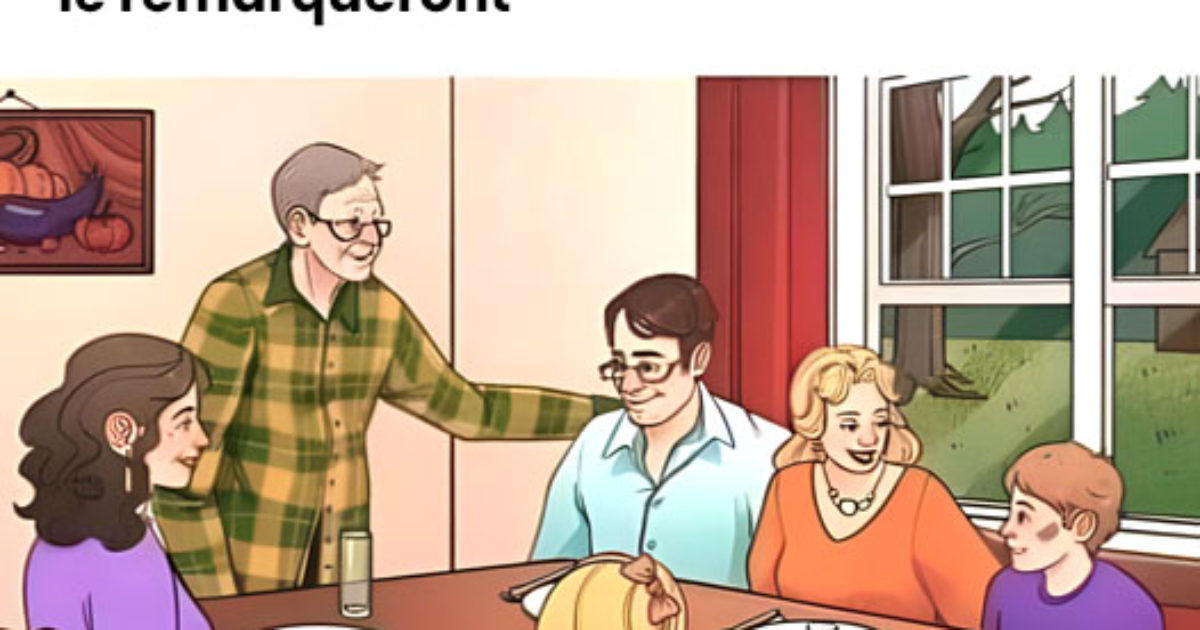 Pouvez-vous repérer l’erreur sur la photo de la salle à manger de cette famille en moins de 15 secondes ?