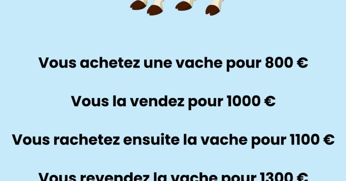 Pouvez-vous résoudre ce problème mathématique ?